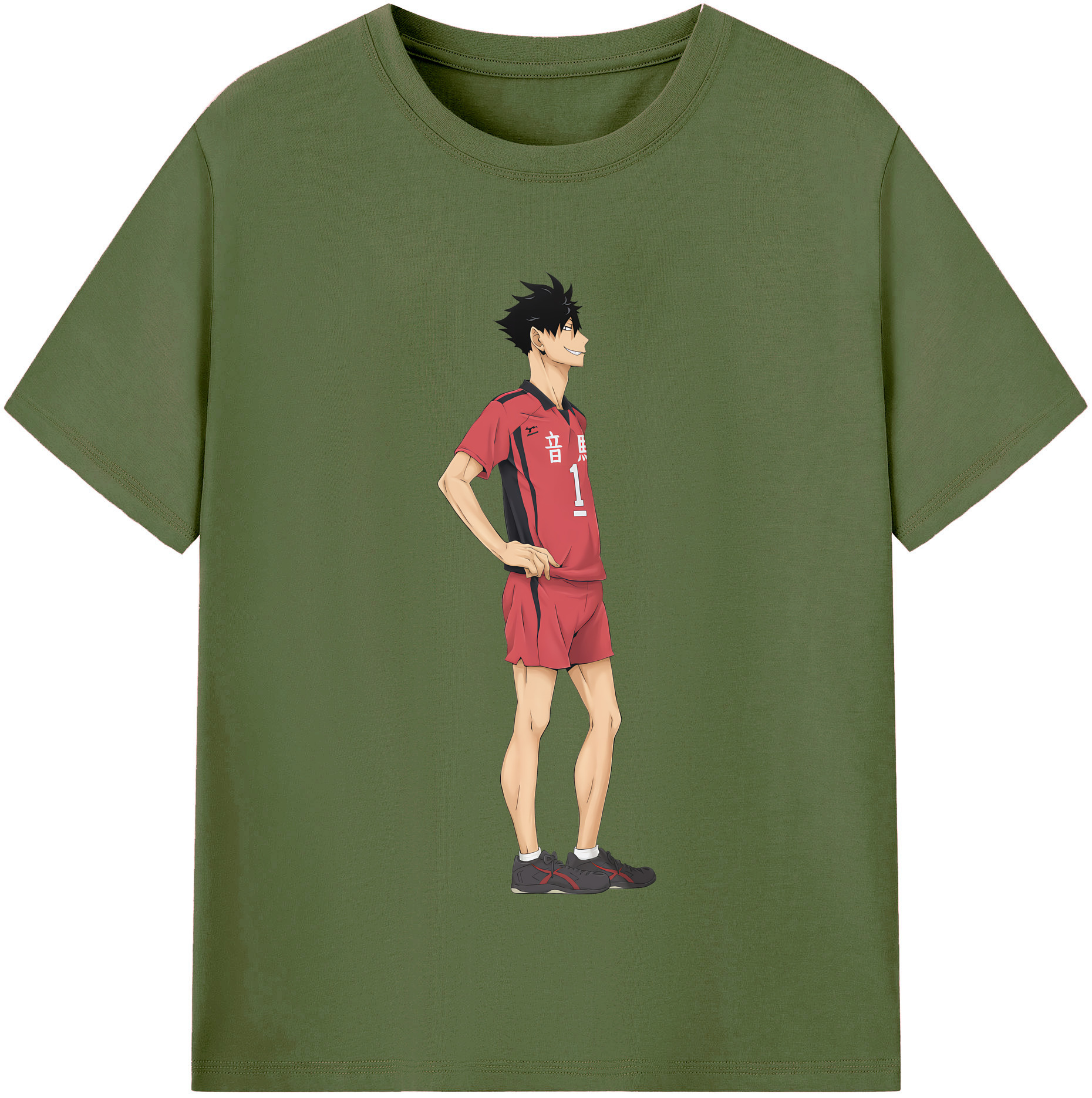 （画像用） ハイキュー!! Haikyu!! 綿100％半袖Tシャツ（フロントプリント）